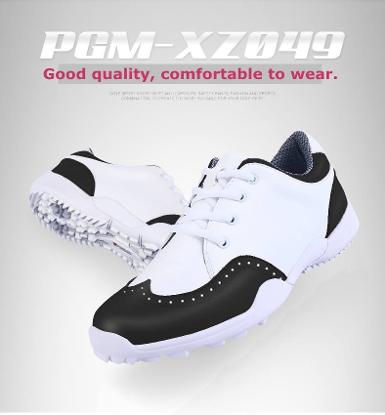 รองเท้ากอล์ฟ PGM XZ049 สีดำ