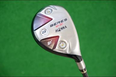 UTLITY HONMA BERES U-01 มือสอง องศา 22 ก้าน ARMRQ 6 สองดาว 54 กรัม FLEX R MADE IN JAPAN SAKATA