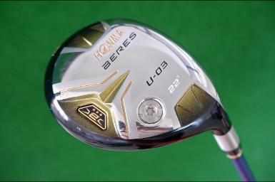 UTLITY HONMA BERES U-03 มือสอง องศา 22 ก้าน ARMRQ 8 FLEX S สามดาว 