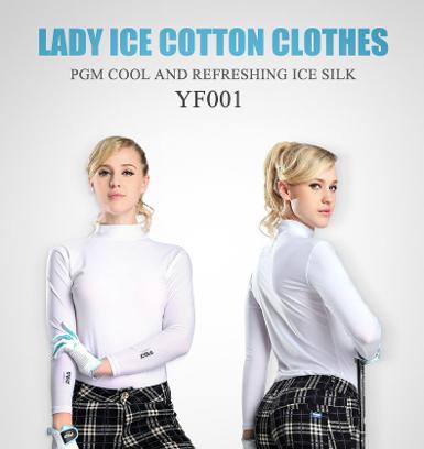 รหัสสินค้า YF001 เสื้อกอล์ฟพรีเมี่ยม!!! ราคาถูกที่สุดในประเทศไทย!!! LADY ICE CLOTHES UV Protection