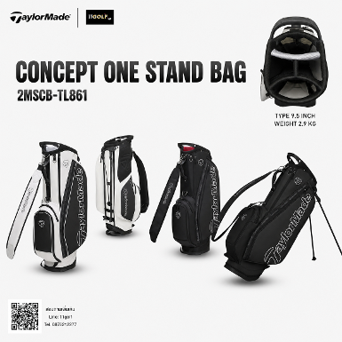 รหัสสินค้า M2437601 ไม้กอล์ฟพรีเมี่ยม!!! ราคาถูกที่สุดในประเทศไทย!!! NEW! Concept One Stand Bag